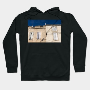 Windows and wires. Hoodie